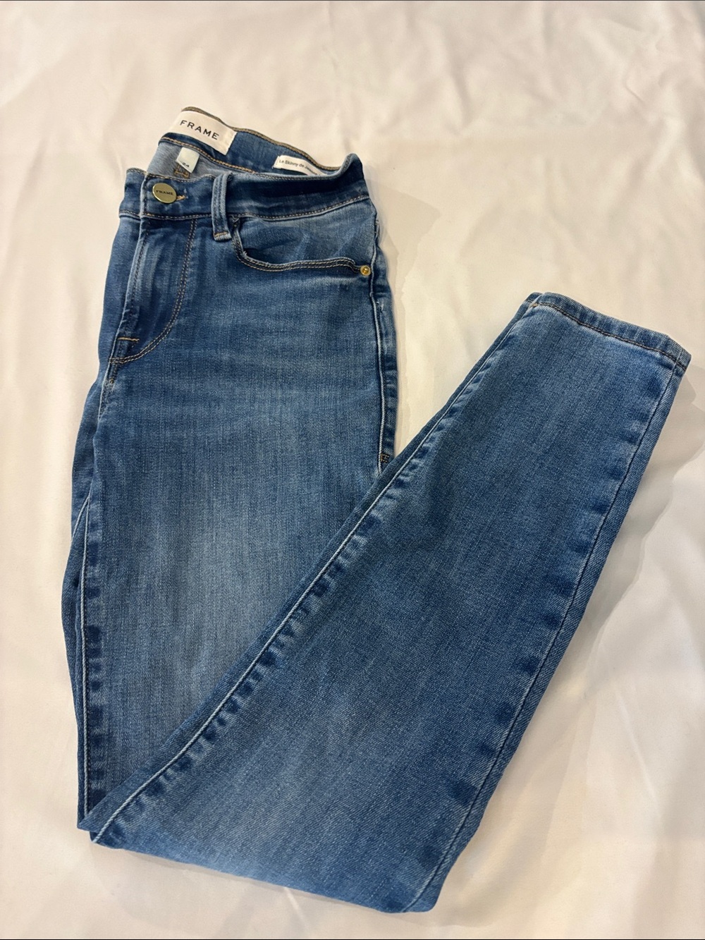 Frame women’s Skinny Crop denim Jeans- size 24